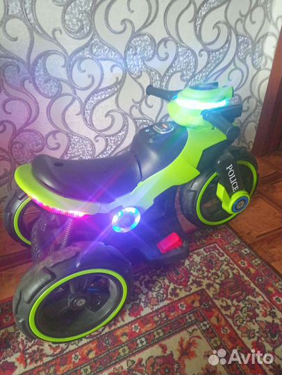 Детский электро мотоцикл