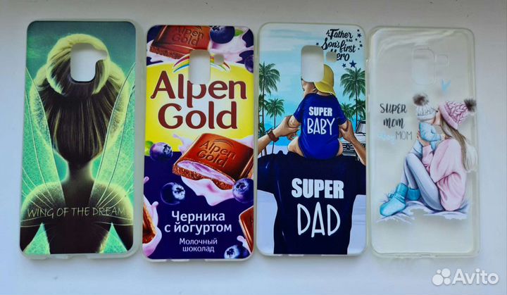 Чехлы на телефон Samsung A8 plus 2018