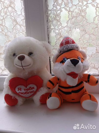 Мягкие игрушки:классная парочка