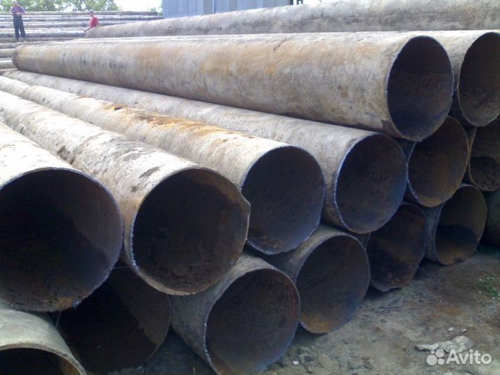 Труба бу 820х10 п/ш мех очищенная