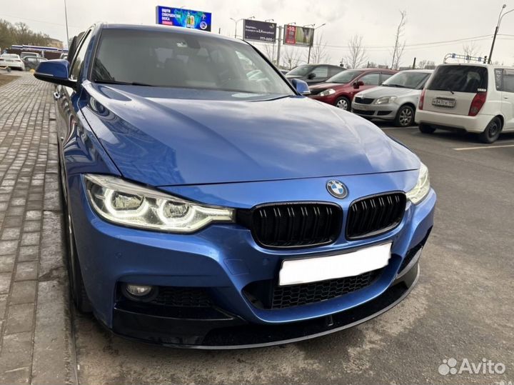 Сплиттер / губа бампера BMW 3 F30 2012 - 2018