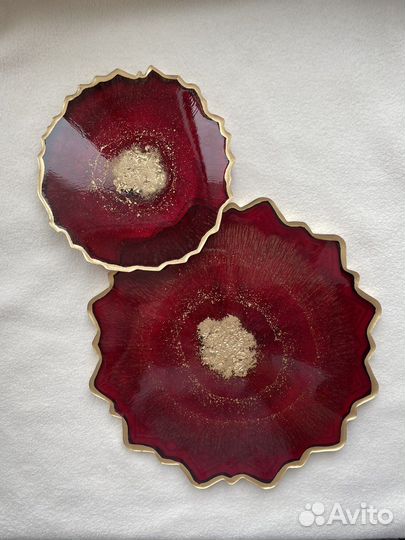 Подстаканники из эпоксидной смолы