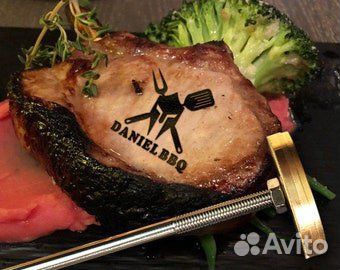 Клеймо штамп для бургера, стейка, булочек