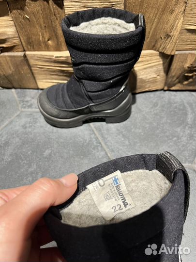 Зимние сапоги для девочки kuoma 22