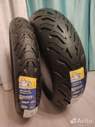 Michelin road 6 GT 120\70\17 - 190\55\17 2023 год