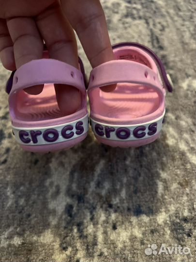 Сандалии crocs детские