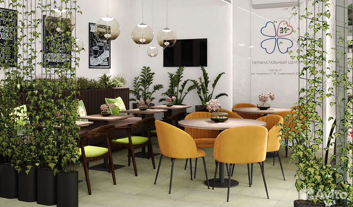 Спорт-бар кафе в фитнесс-центре