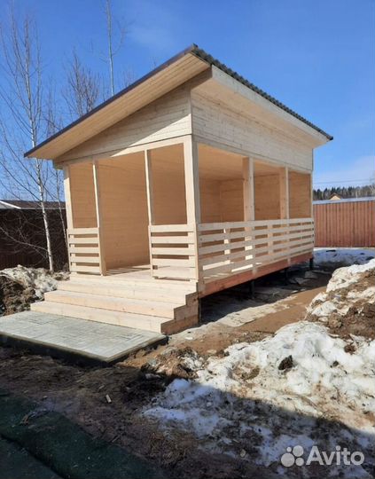 Строительство открытых веранд террасс кровли крыши