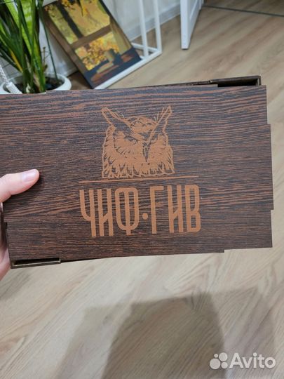 Подарочный набор из нат.кожы для мужчин Чиф Гив