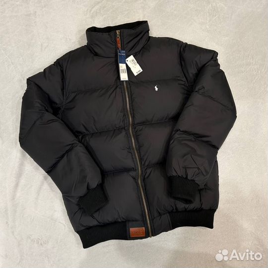 Пуховик polo ralph lauren logo оригинал