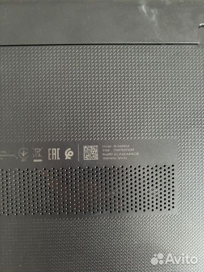 Ноутбук hp