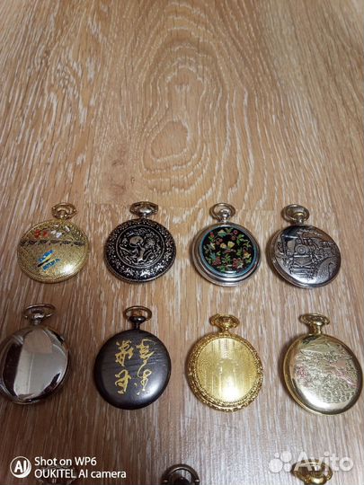 Коллекционные карманные часы (кварц)