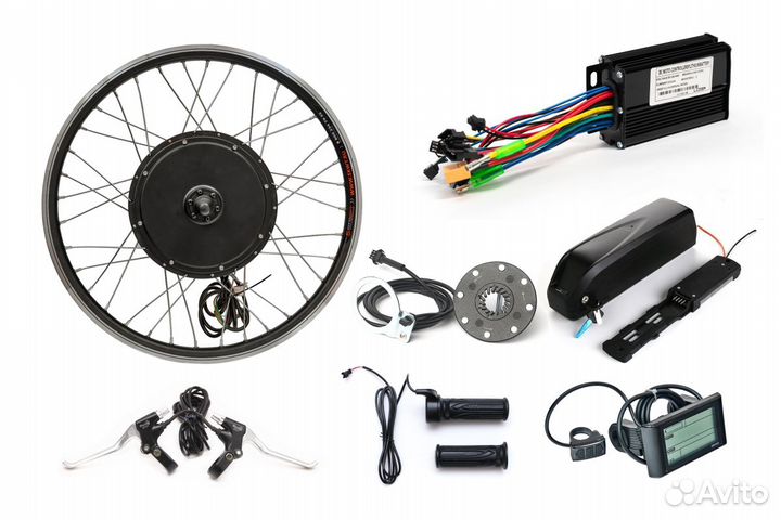 Комплект Медведь Strong - Мотор 1000Вт + акб