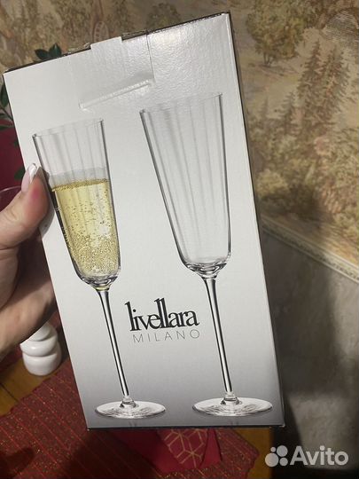 Бокалы для шампанского LiveLLara