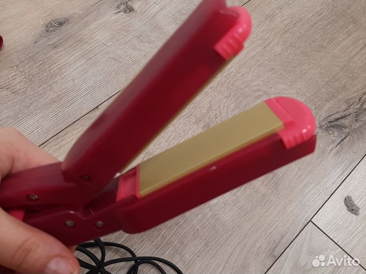 Выпрямитель для волос+плойка(комплект)