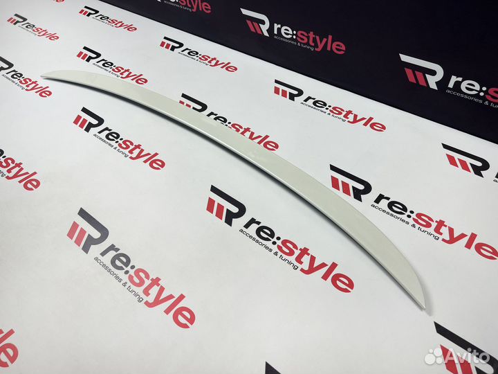 Спойлер На багажник Toyota Allion 260 Белый перл