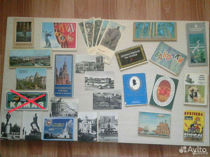 Карты.Наб.Открыток:Гор.Пр-да.Мульт.Рецепты-ссср