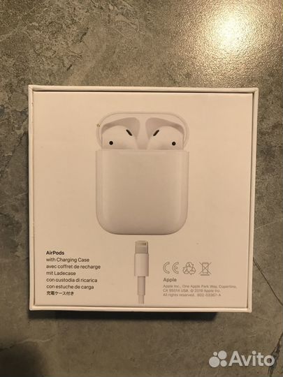 Коробка от наушников AirPods, оригинал