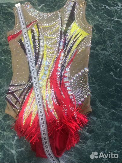 Купальник Б/У для художественной гимнастики