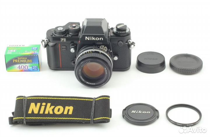 Пленочный фотоаппарат Nikon F3 + 50mm 1.4