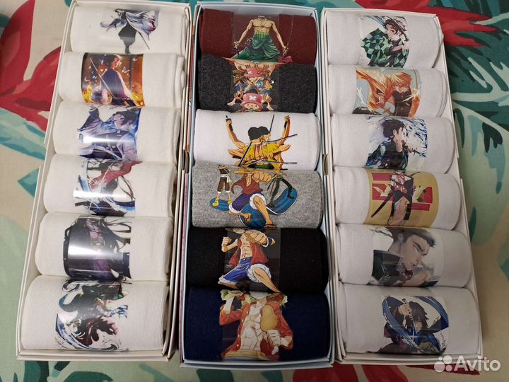 Продам носки аниме