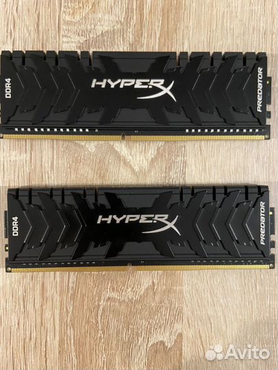 Оперативная память ddr4 hyperx predator 32x4