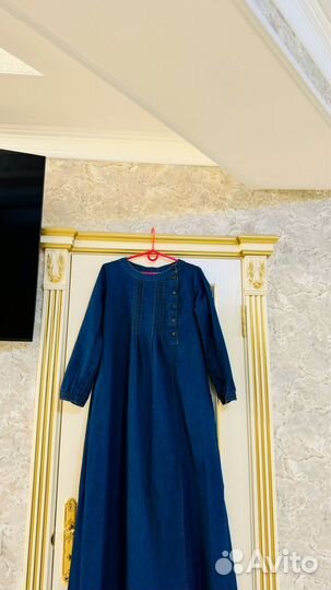 Джинсовое платье женское 42/44 р