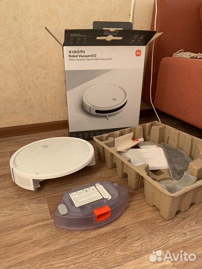 Робот пылесос Xiaomi Robot Vacuum E12 Белый