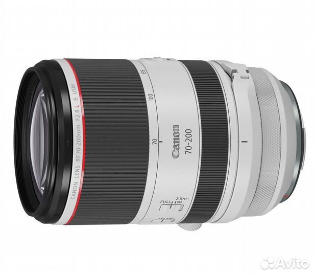 Объектив Canon RF 70-200mm f/2.8L IS USM, белый