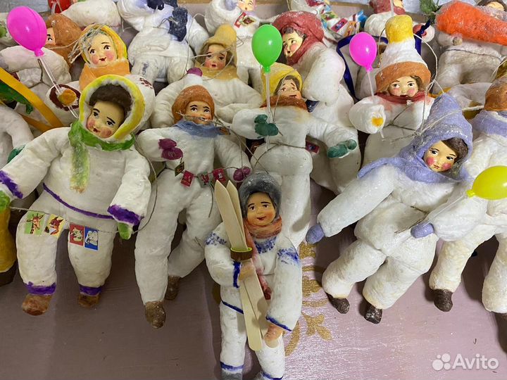 Ватные игрушки