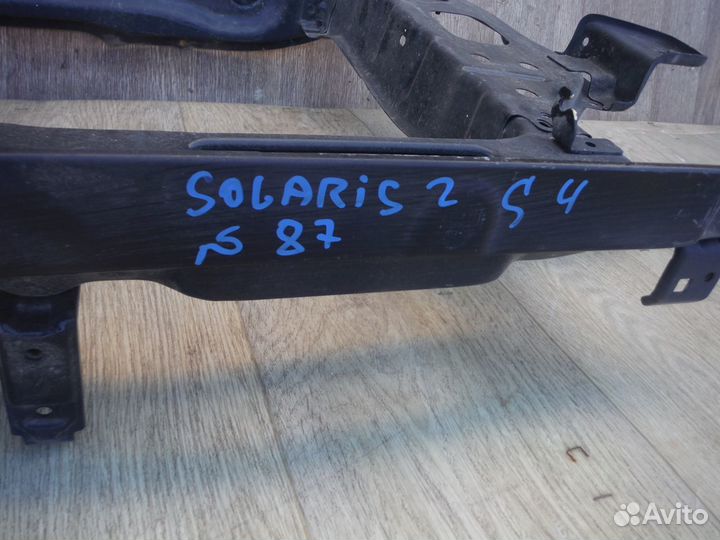 Телевизор (панель передка) №87 hyundai Solaris 2