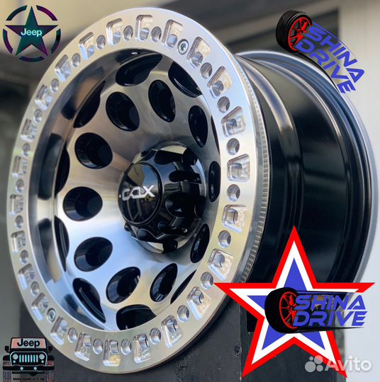 Диски Jeep COX Beadlock R17 5x127 Black Groove