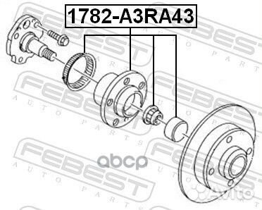 Ступица задняя audi A3/S3/sportb./LIM./QU 1997