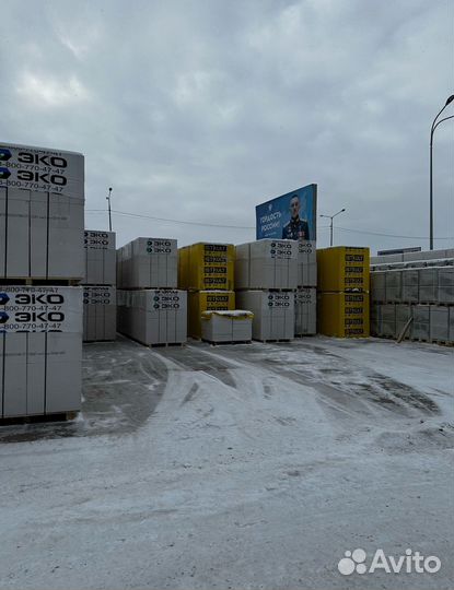 Газобетонные блоки D500 600*250*400