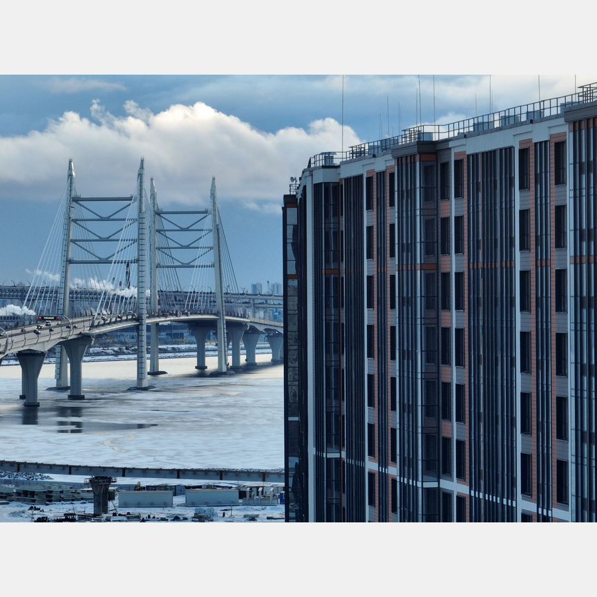 2-к. квартира, 55 м², 17/18 эт.