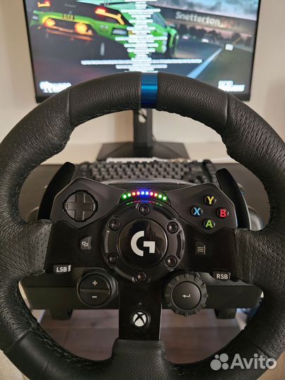 Игровой руль logitech g923