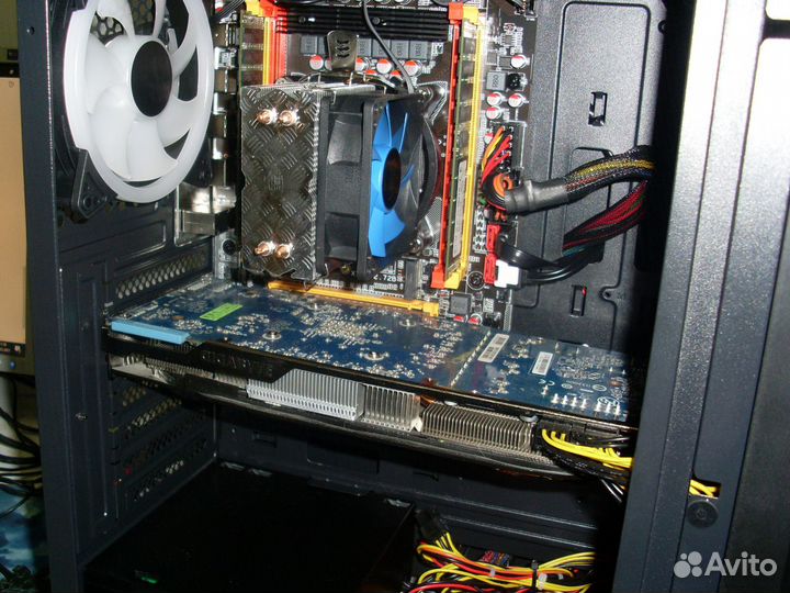 Мощный игровой 8 ядер, rx 560 4г.б