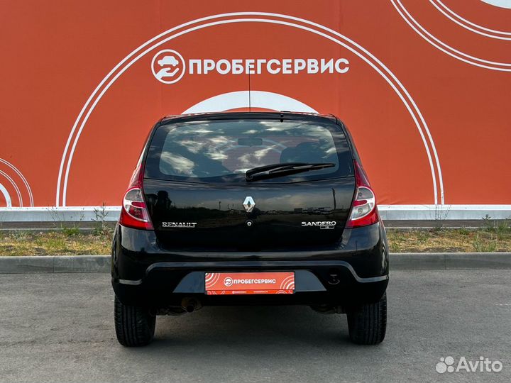 Renault Sandero 1.6 МТ, 2011, 116 897 км