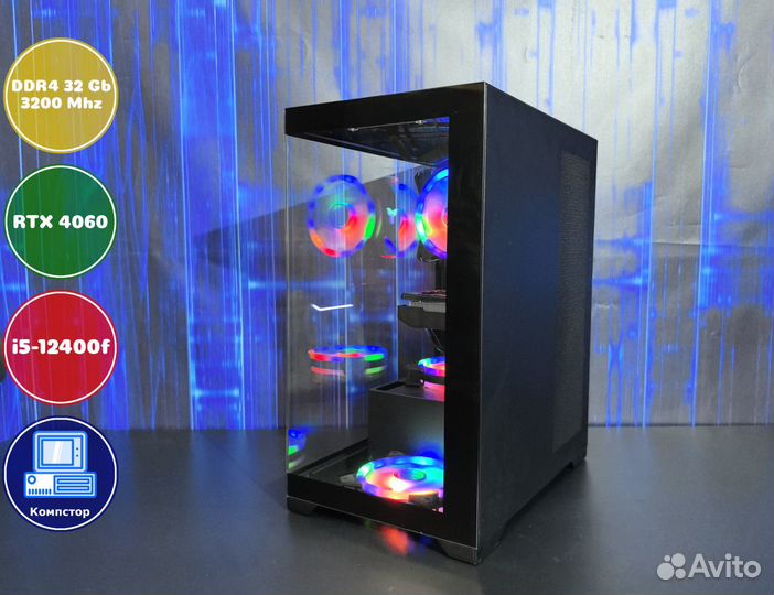 Игровая система i5-RTX4060-32DDR4-UAJ372419508-B760