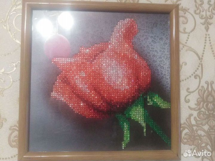 Картины из алмазных страз