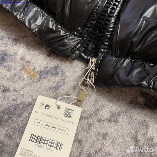 Пуховик Zara x Moncler puffer jacket