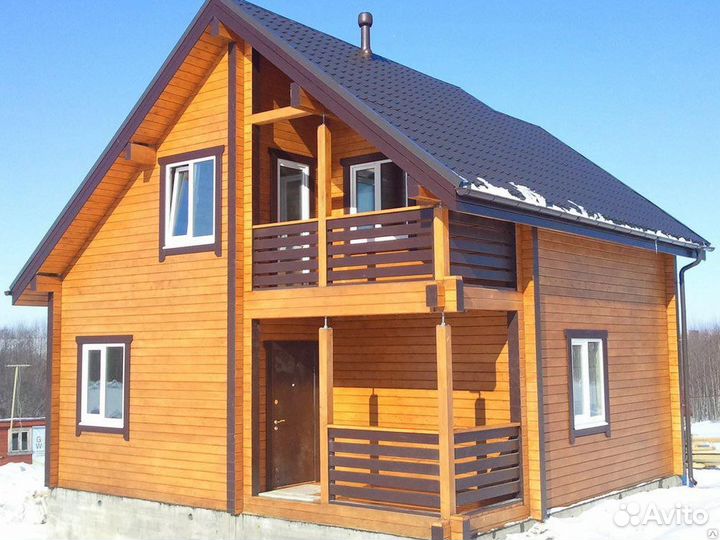 Бригада строителей каркасных домов