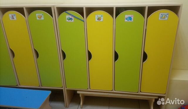Шкафчики в детский сад