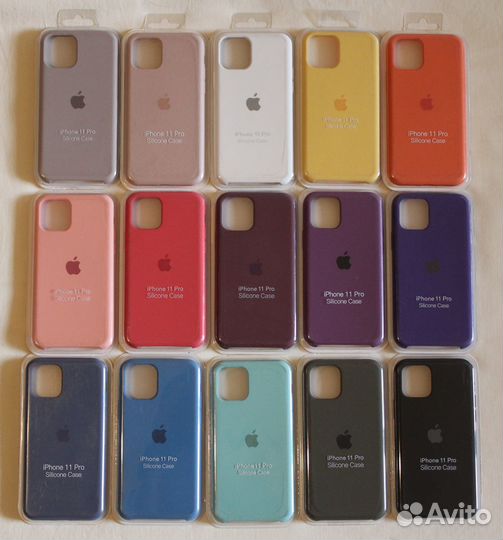 Новые чехлы Silicone case на iPhone 11 / pro/max