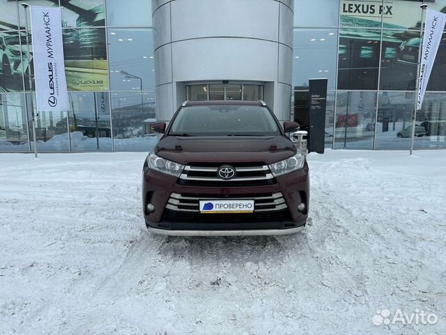 Toyota Highlander 3.5 AT, 2018, 100 869 км