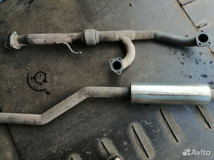 Выхлопная система honda accord 9