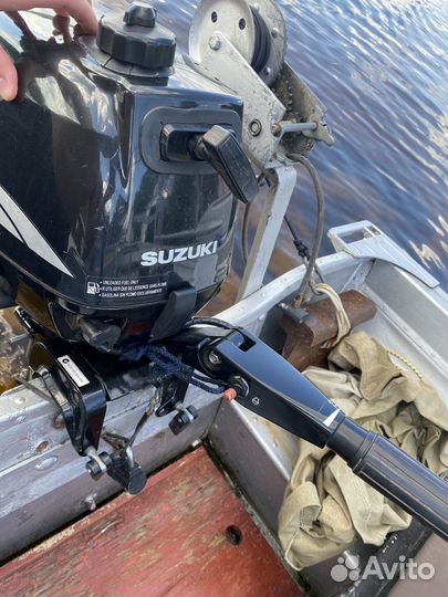 Казанка 6м и мотор Suzuki 4T 5