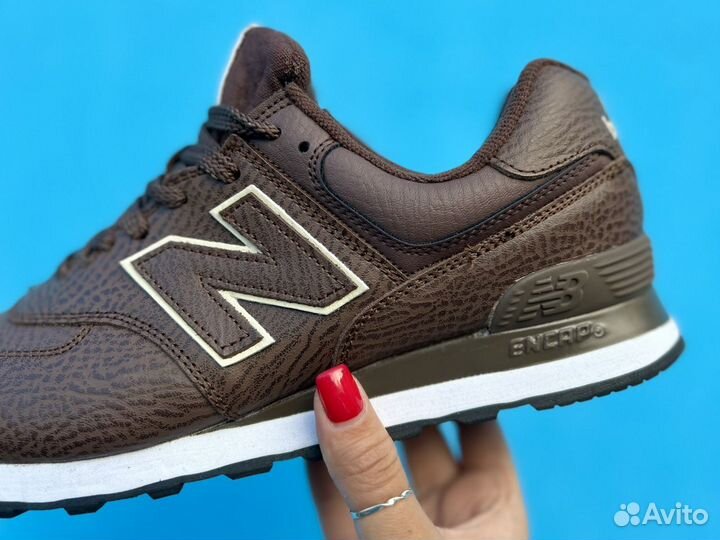 Кроссовки кожаные мужские New Balance 574