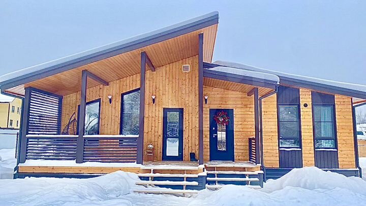 Коттедж 120 м² на участке 7 сот.