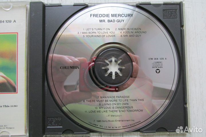 CD freddie mercury - MR. BAD GUY